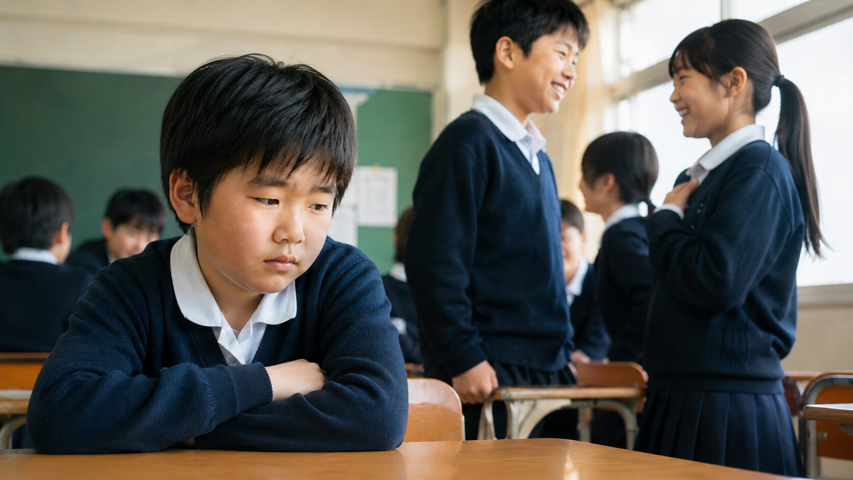 イケメンに好きな人を奪われて落ち込む男性