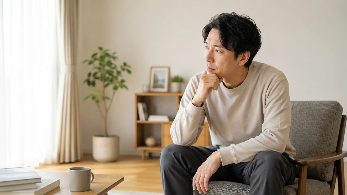 自分磨きのやり方を見直す男性