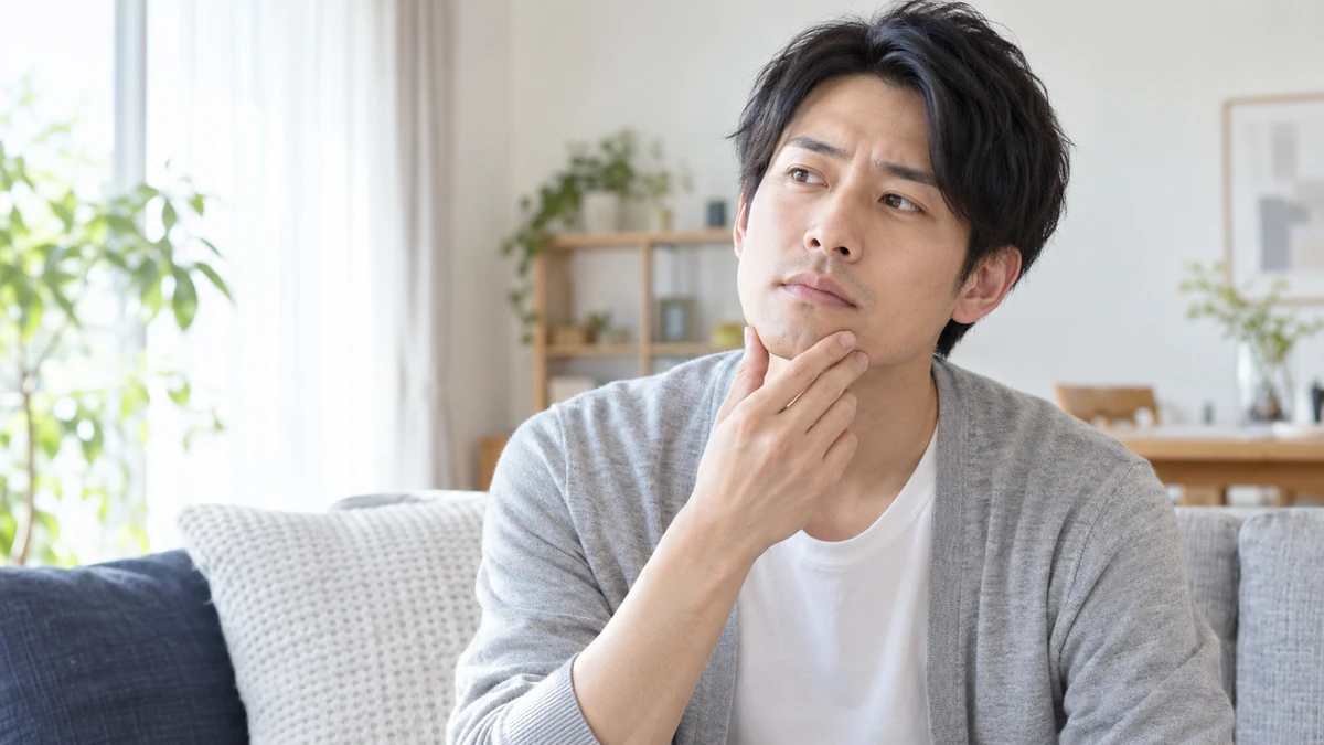 ヒゲ剃りの負担を気にする男性