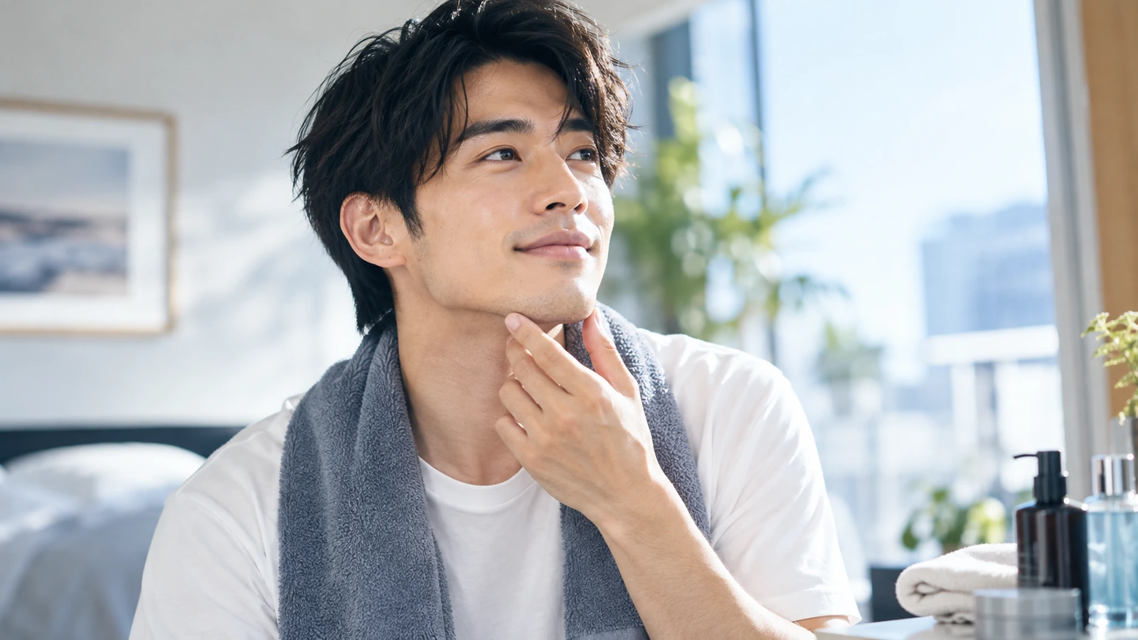 ヒゲ脱毛で鼻下・あご・頬・首の仕上がりを考える男性