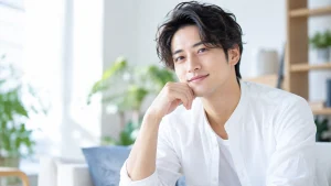メンズ脱毛を検討する清潔感のある男性