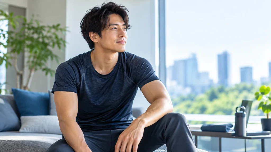 男性向け脂肪吸引とボディデザインを検討する男性